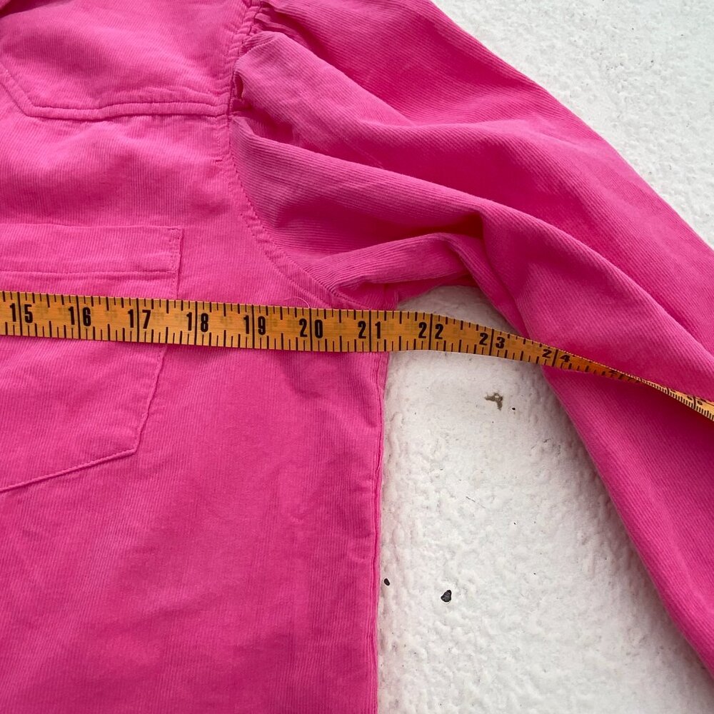 Tuckernuck XiRENA | WYLAN Cotton Corduroy Western Style Button Down Pink Medium - Picture 11 of 15